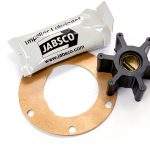 Jabsco 4528-0001-P Neoprene 6-Blade Impeller 1-9/16" for Boat Pumps-0