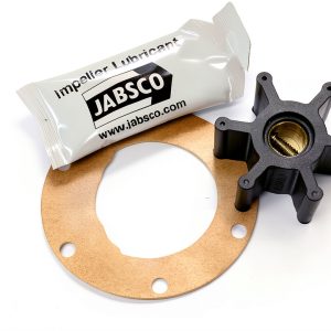 Jabsco 4528-0001-P Neoprene 6-Blade Impeller 1-9/16" for Boat Pumps-0
