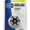 Jabsco 4528-0001-P Neoprene 6-Blade Impeller 1-9/16" for Boat Pumps-1